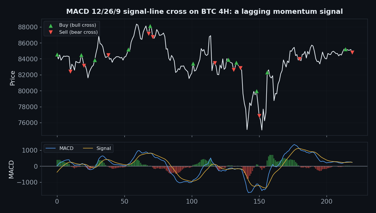 MACD Crossover Strategy Backtest: the 45-Year-Old Signal That Still Loses